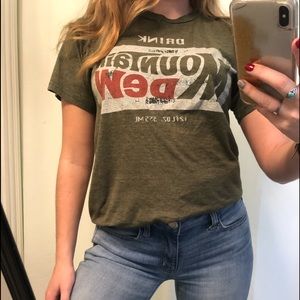 Mountain Dew Logo Cotten T-Shirt